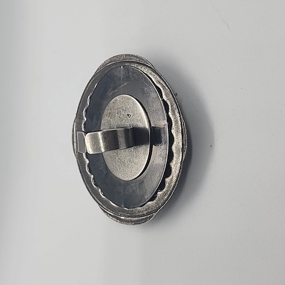 GASOLINE GLAMOUR FORTUNE TELLER RING GOLD AB OVAL - Picture 7 of 7